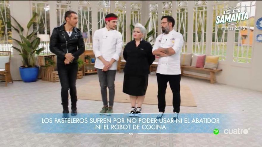 El jurado en la primera prueba