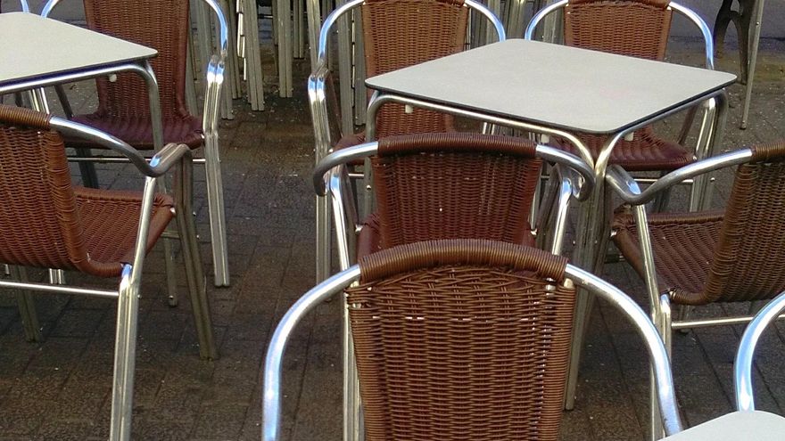 Archivo - Terrazas de un bar