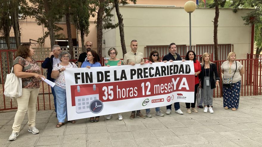 Los sindicatos se movilizan contra los contratos fijos-discontinuos del personal laboral de centros educativos