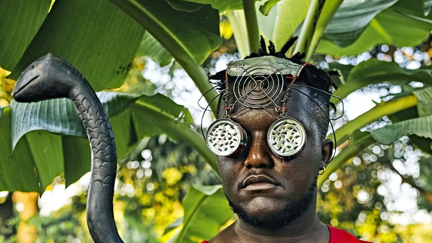 El cantante congoleño Lova Lova