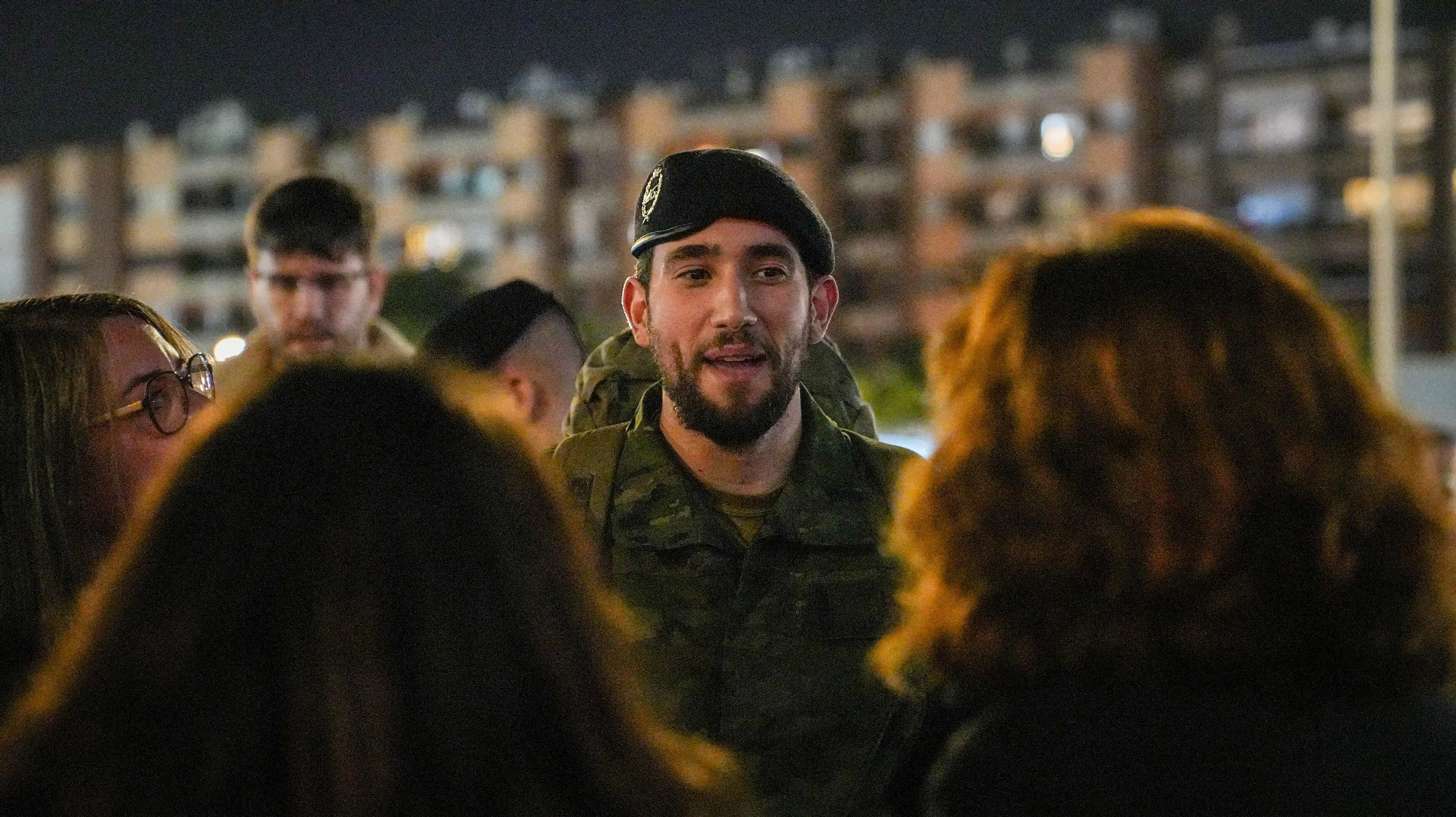 Llegada de la 1º rotación del contingente eFP XVII, con los componentes de la Brigada 'Guzmán el Bueno' X.