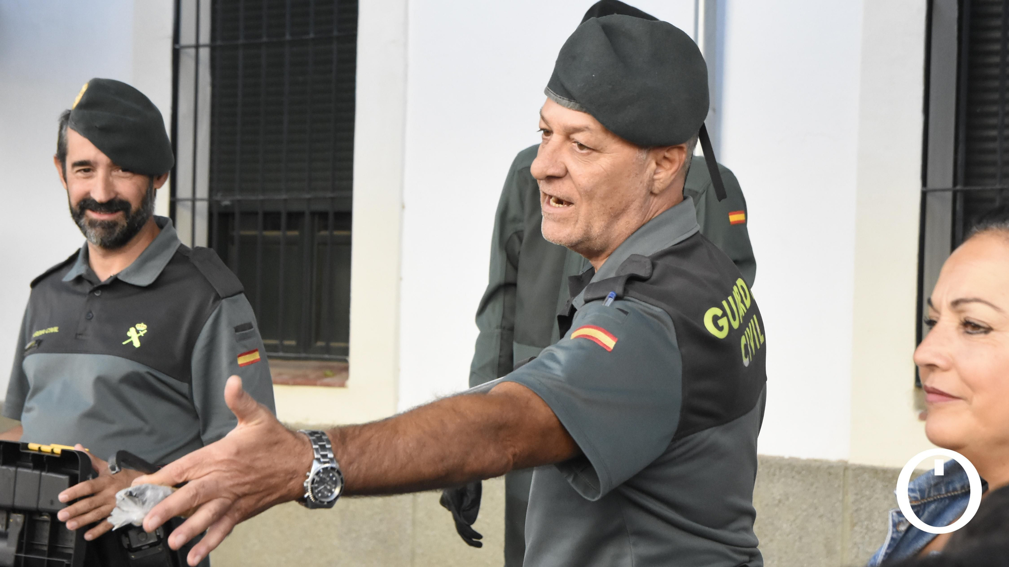 Presentación de los medios de la Guardia Civil a más de 700 alumnos.