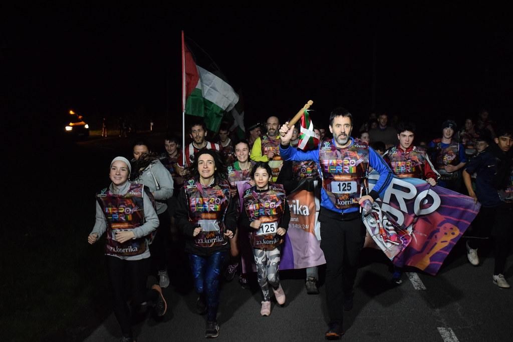 Así han sido los primeros kilómetros de la Korrika de 2024, en imágenes