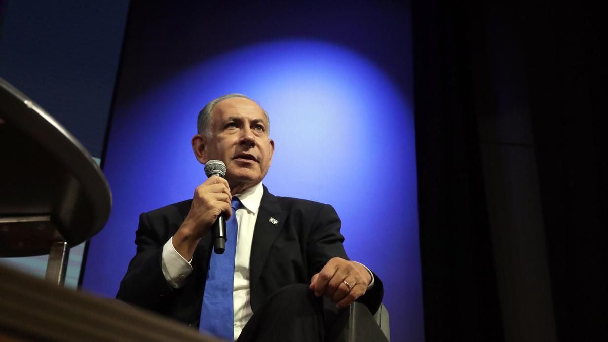El primer ministro israelí, Benjamin Netanyahu, en una foto de archivo del 14 de noviembre de 2022 en Jerusalén. EFE/EPA/ABIR SULTAN