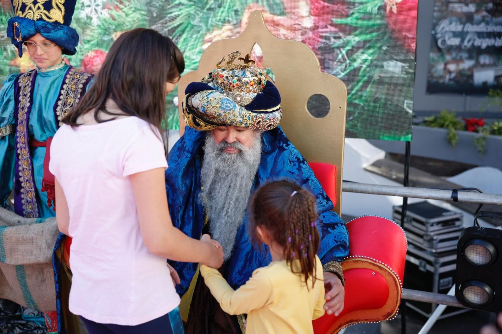 Los Reyes Magos visitan Canarias