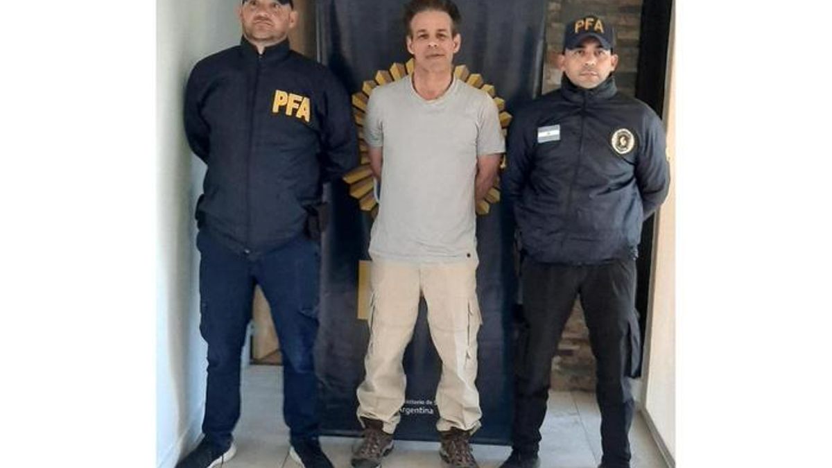 Machado fue detenido por la Policía Federal en su casa de Viedma, Río Negro.