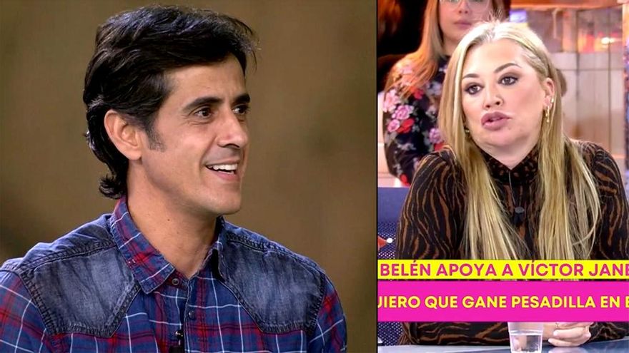 Víctor Janeiro responde al apoyo de Belén Esteban tras ganar 'Pesadilla en El Paraíso'