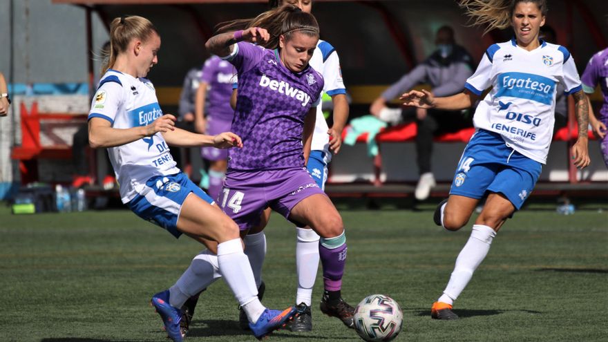 La UDG Tenerife Egatesa vence y se gusta en La Palmera