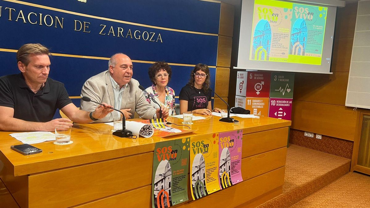 Presentación del festival 'Sos en Vivo'