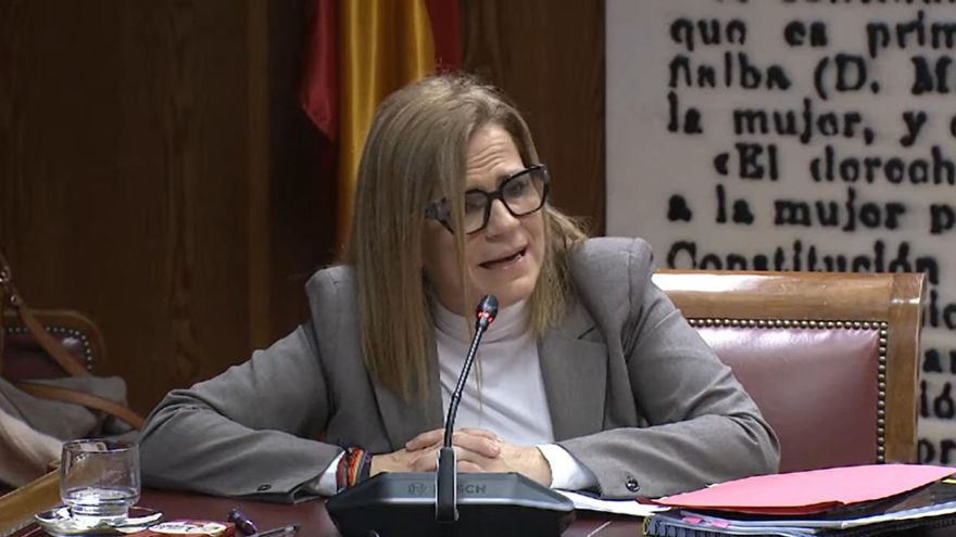 Pilar Bernabé desmonta en tiempo real los bulos del PP sobre la dana en la comisión de investigación del Senado