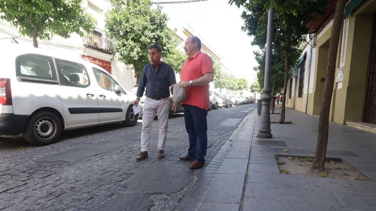 Presentación de la obra que se va a ejecutar en la Calle Mayor de Santa Marina.