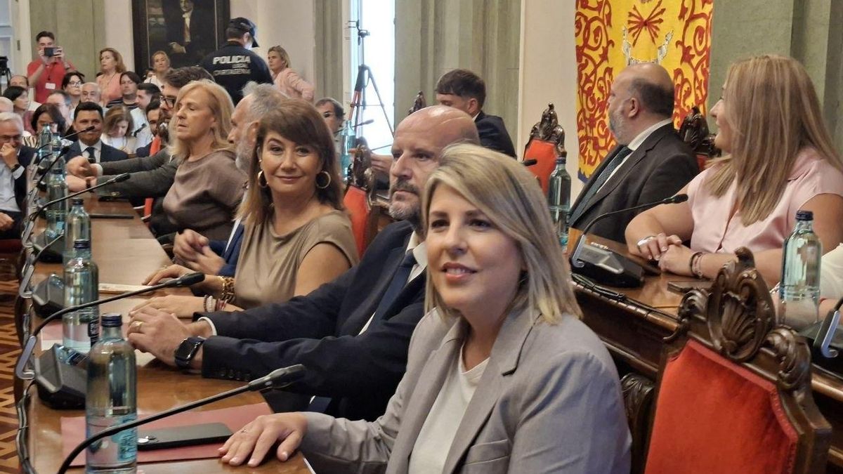 Noelia Arroyo seguirá siendo alcaldesa de Cartagena gracias al 'no' a la moción de censura de Vox