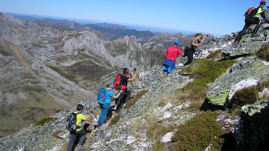Ruta de senderismo en Babia.
