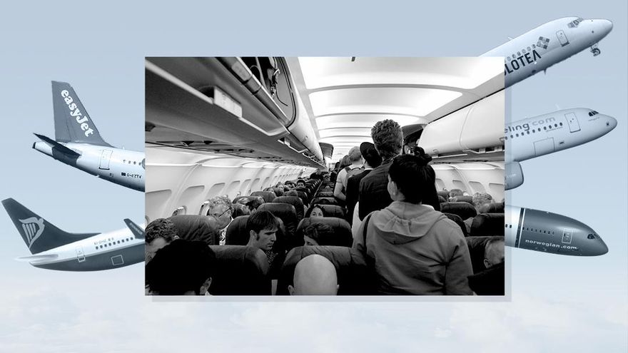 Claves de la multa a las aerolíneas por prácticas abusivas: cobrar por el equipaje de mano, los asientos o pagar con efectivo