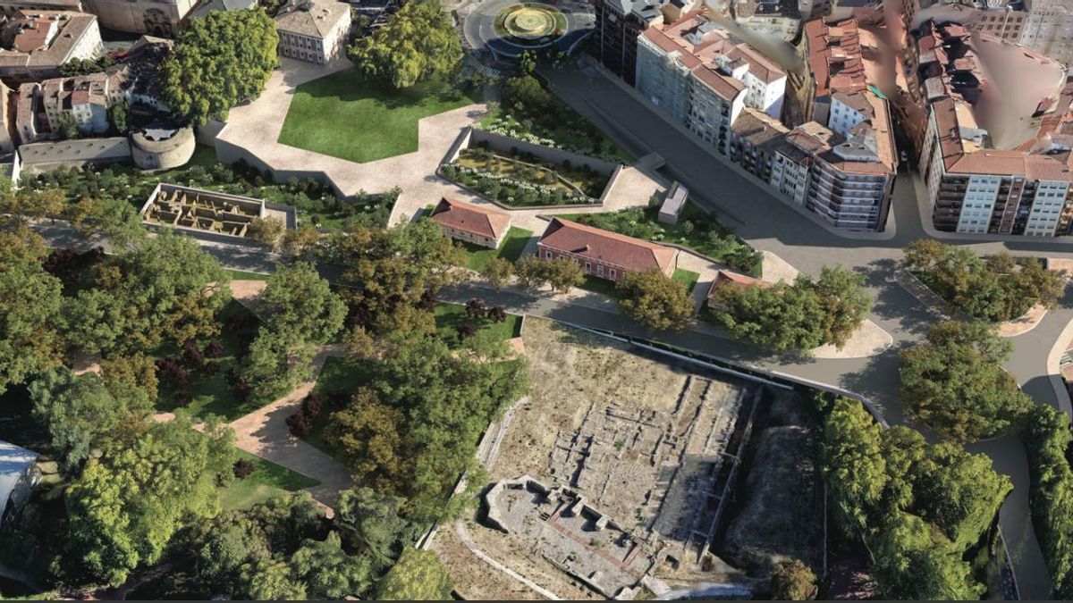 Así cambiará el entorno del Revellín con 'Logroño 1521': dos parkings subterráneos y el Parque del Ebro adentrándose en la ciudad