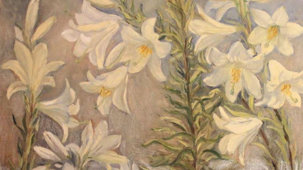 Una de las obras de Magdalena 