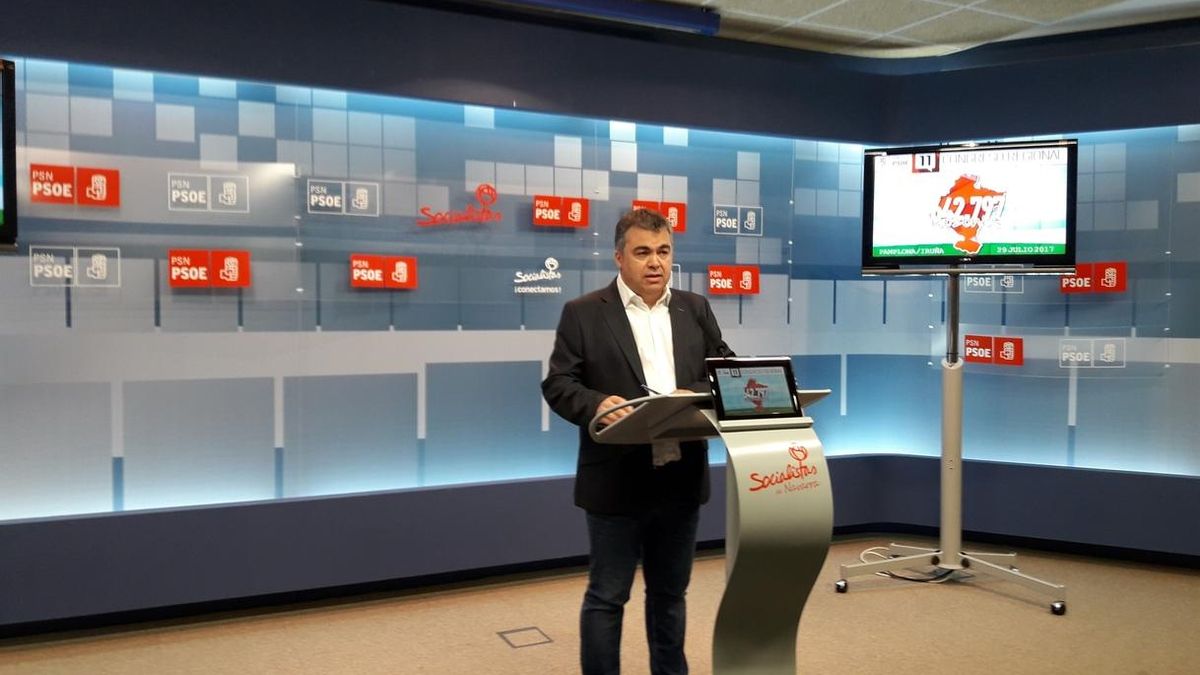El PSN se siente "muy cómodo" con la España plurinacional que plantea el PSOE