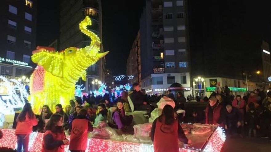 Cabalgata de Reyes Magos de Oriente en Ponferrada.
