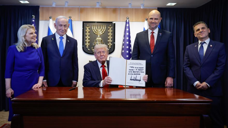 Netanyahu a Trump: "Juntos conseguiremos esta paz"