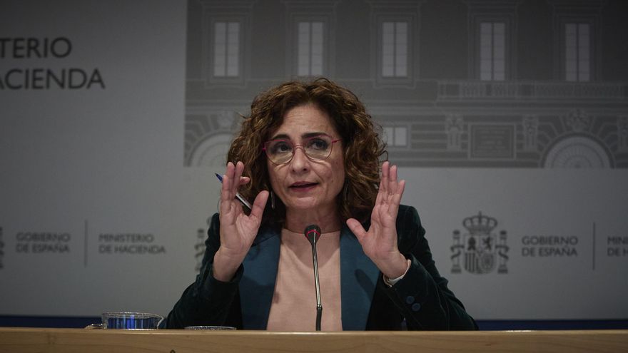 La ministra de Hacienda y portavoz del Gobierno, María Jesús Montero