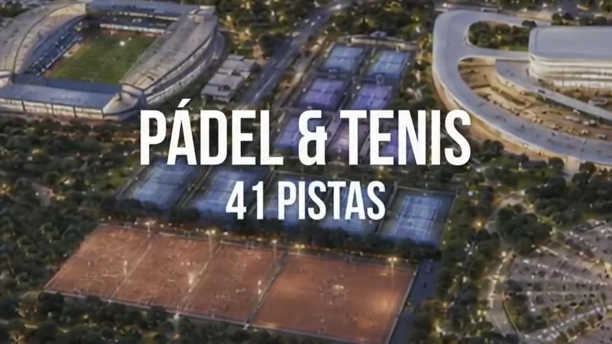 Pistas de pádel y tenis