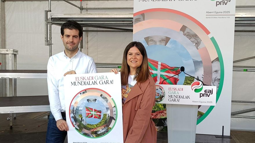 Presentación en Bilbao del Aberri Eguna del PNV