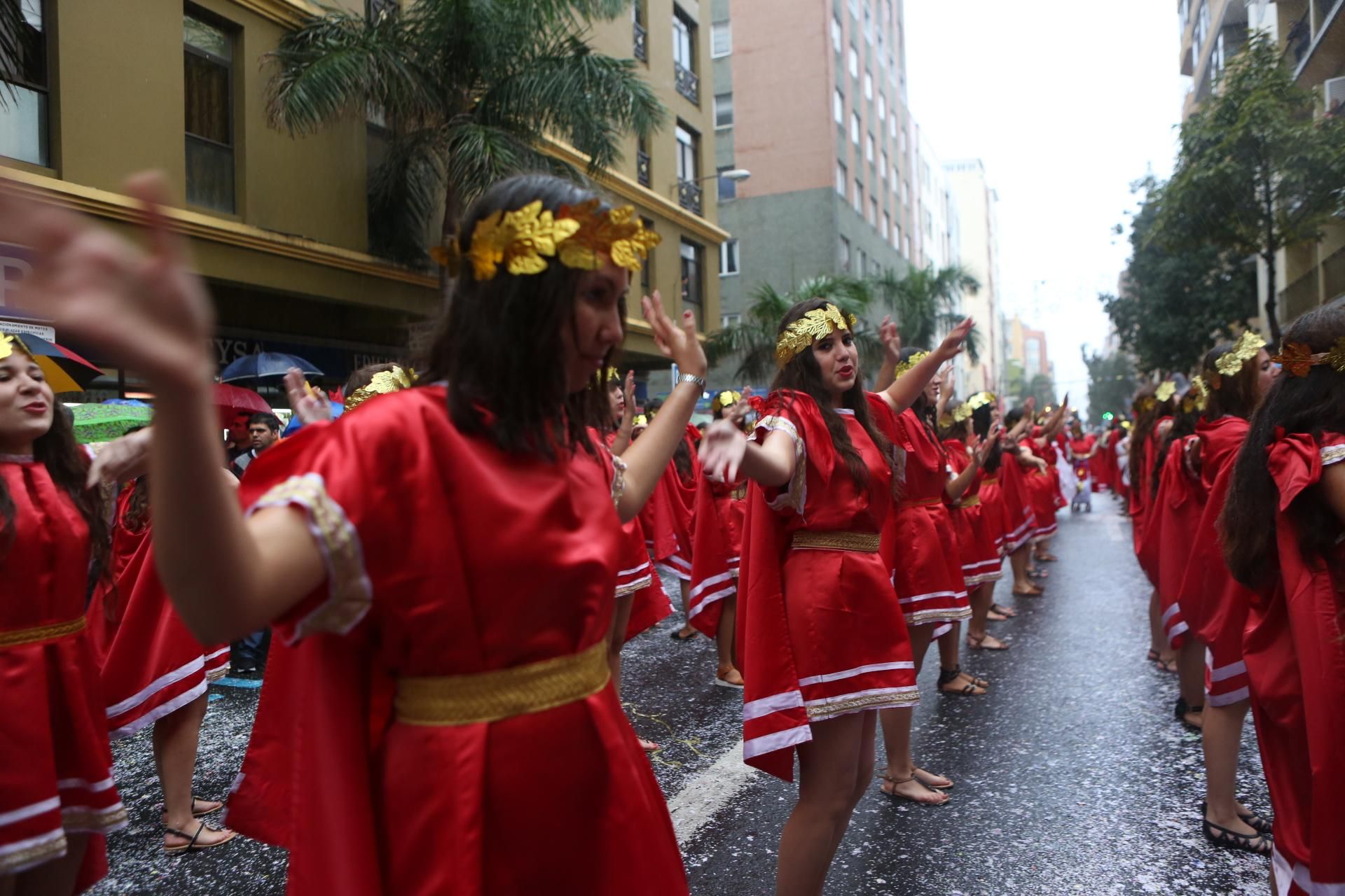 Cabalgata de Reyes en la capital grancanaria. (Alejandro Ramos).