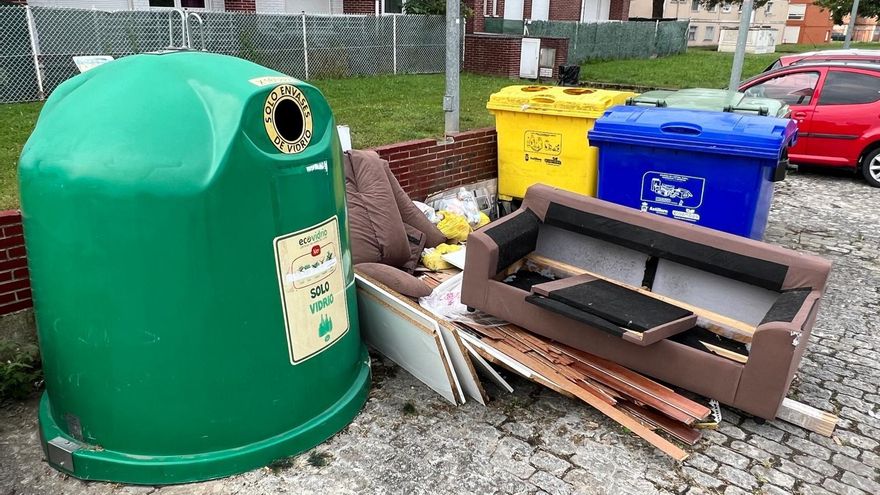 Acumulación de basura en Astillero.