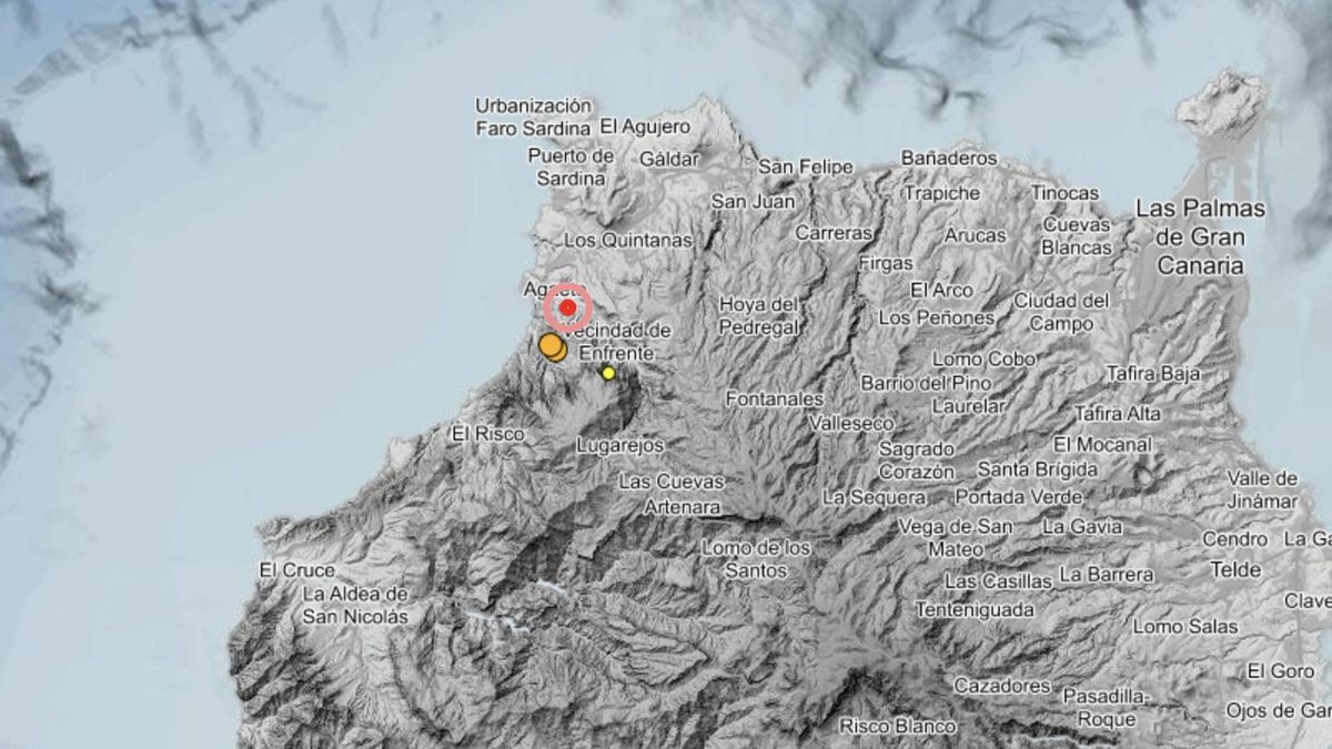 Tres terremotos sacuden Gran Canaria y son sentidos por la población en varios municipios