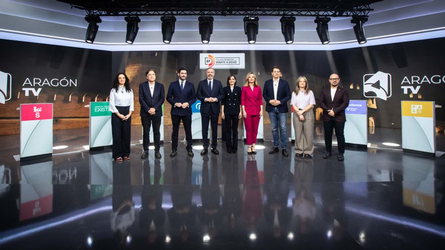 Una campaña nacionalizada: Aragón se acerca al 8F tras dos semanas de bulos, insultos y ausencia de propuestas