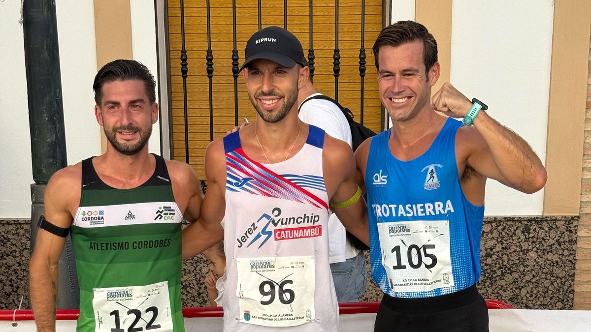 Sergio González y Lisa Esquivel imponen su ritmo en la XIV Carrera Popular La Alameda