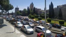 Manifestación en Toledo, convocada por Vox