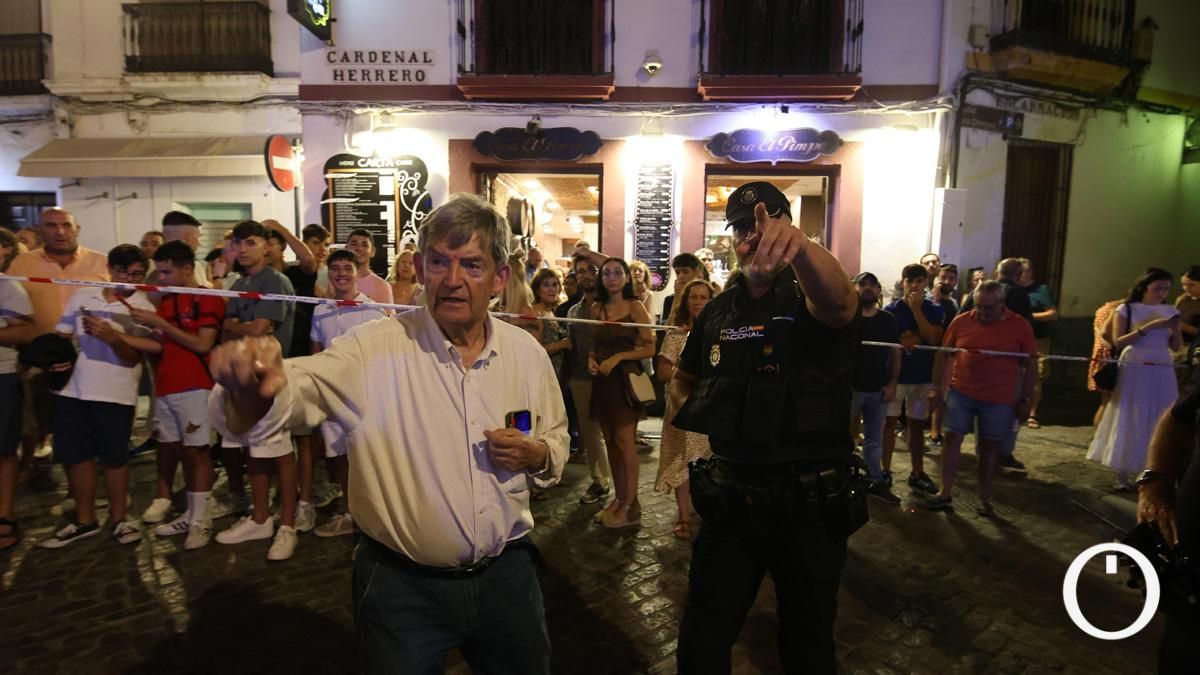 El incendio en la Mezquita de Córdoba, en imágenes