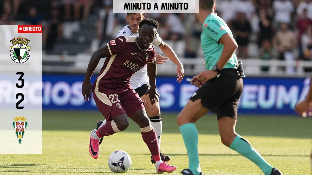 Minuto a minuto del Burgos CF - Córdoba CF
