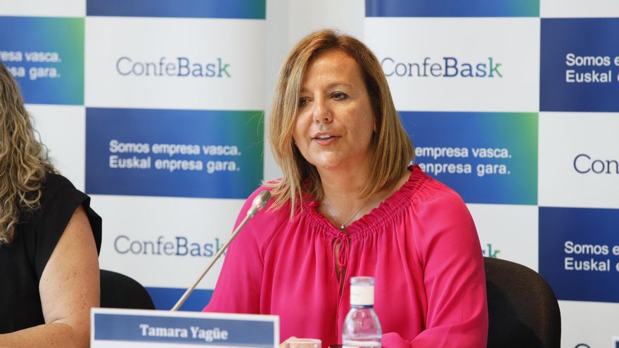 Tamara Yagüe, primera mujer elegida para presidir la patronal vasca