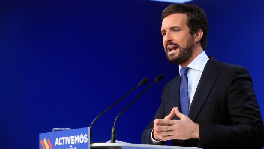 El líder del Partido Popular, Pablo Casado. EFE/Fernando Alvarado/Archivo