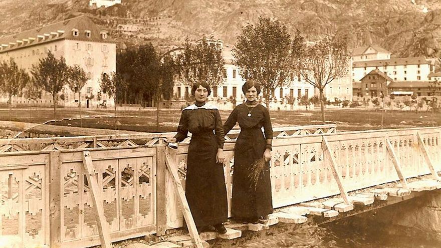 La migración a la modernidad de las mujeres pirenaicas: de las vendedoras de té a la improbable sororidad de la Sección Femenina
