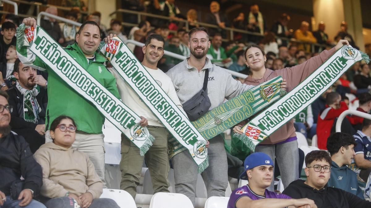 Grada Blanquiverde del Córdoba CF - RC Deportivo