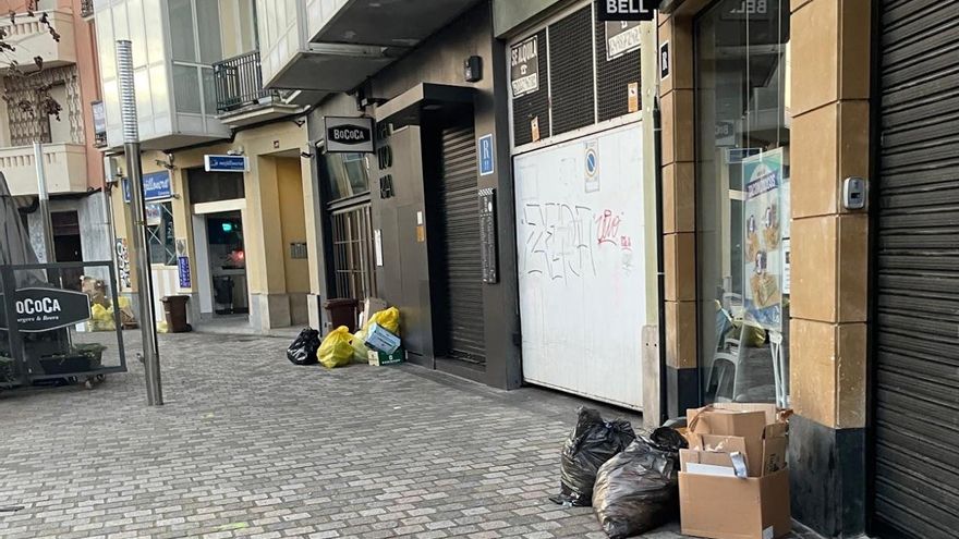 La basura sigue siendo un problema en el Casco Antiguo de Logroño