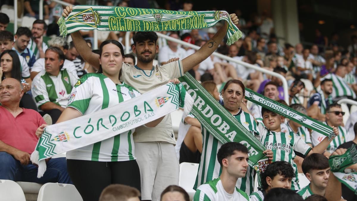 Grada Blanquiverde del Córdoba CF - UD Almería