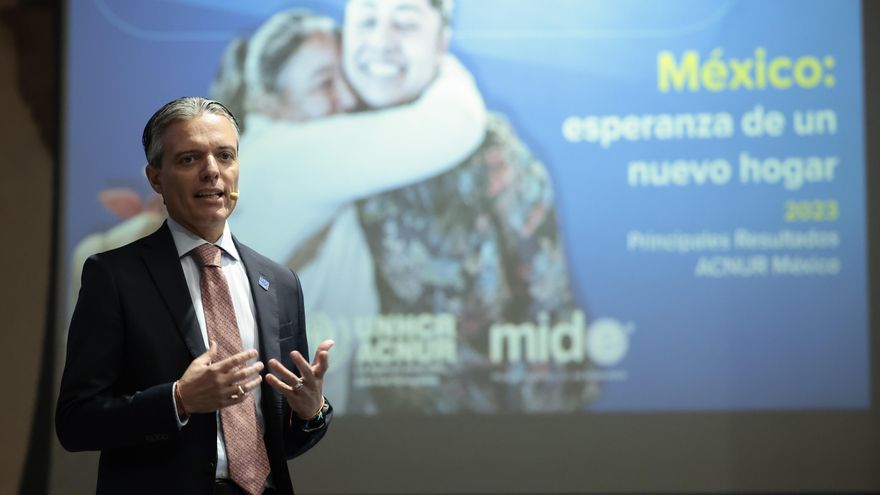 La ACNUR ve a México como un "nuevo hogar" para migrantes tras solicitudes de asilo récord