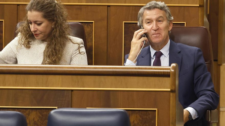 Feijóo: "¿Cuántos gobiernos democráticos soportarían tener en el banquillo a un familiar directo?"