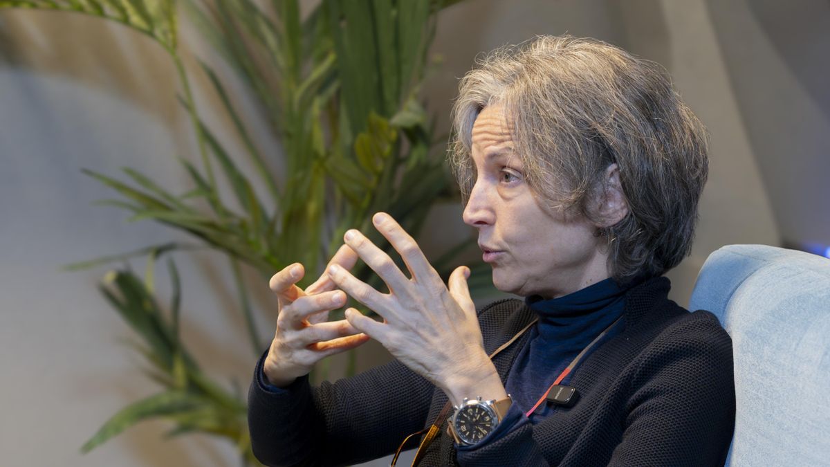 La neurocientífica Liset Menéndez de la Prida, durante la entrevista.
