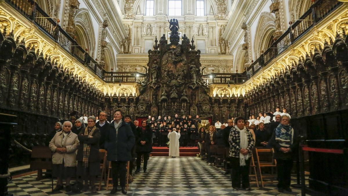 Misa funeral por las víctimas de Adamuz en la Mezquita Catedral
