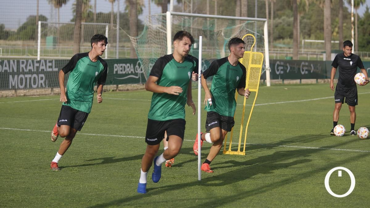 Primer entrenamiento del Córdoba CF tras las vacaciones
