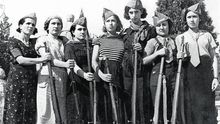 Mujeres antifascistas.
