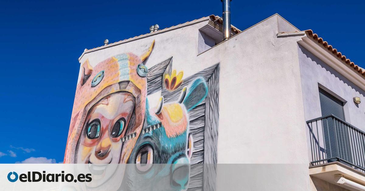Fanzara, el pueblo de Castellón que se transforma en un museo de arte urbano al aire libre