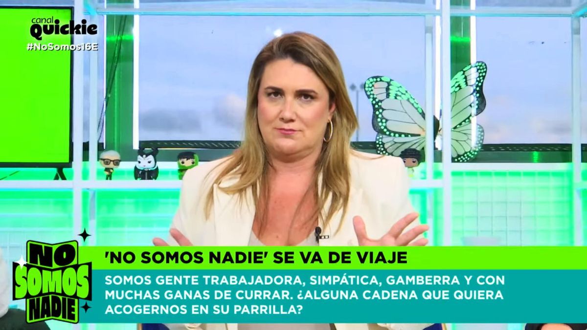Carlota Corredera en 'No somos nadie'