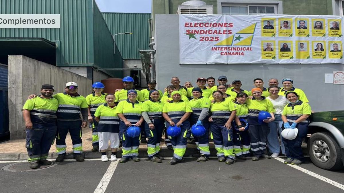 Intersindical Canaria gana las elecciones sindicales en el Complejo Ambiental de Los Morenos.