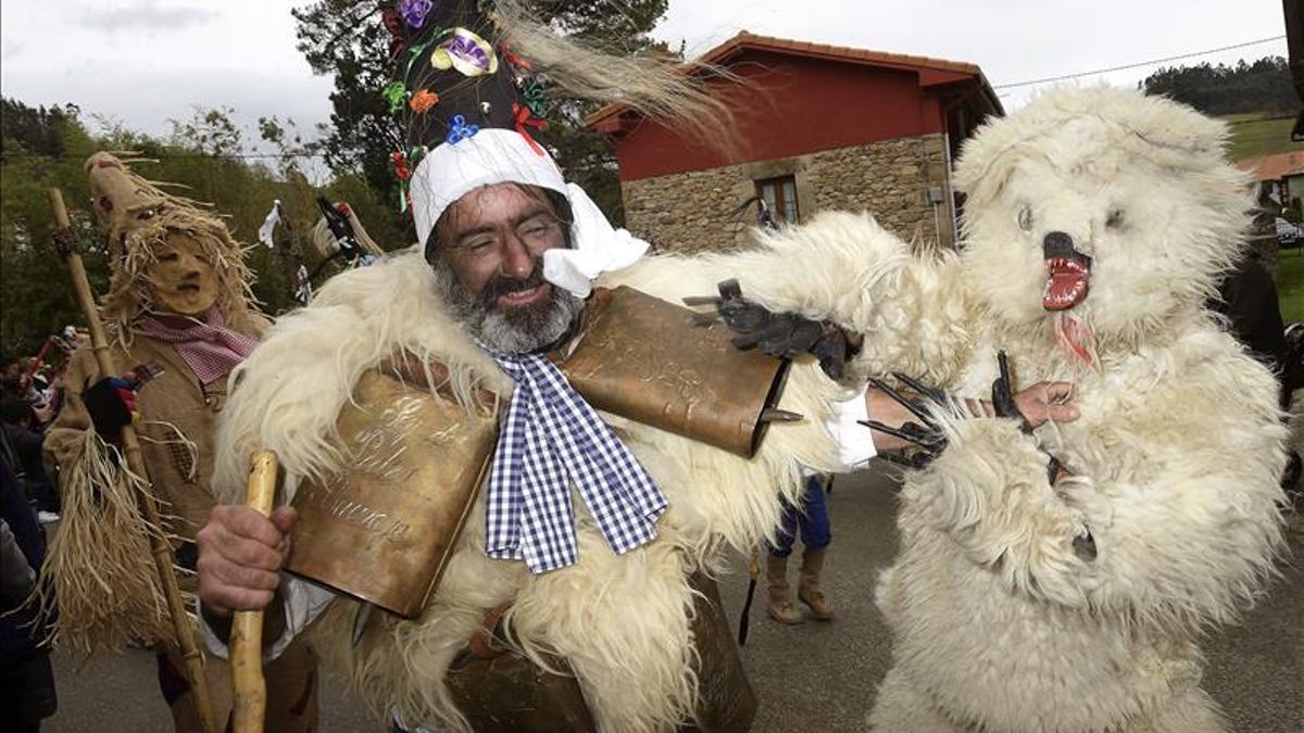 El carnaval de la Vijanera vuelve a ahuyentar males para estrenar el nuevo año. |